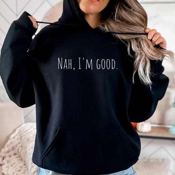 Funny Hoodies, Introvert Hoodie, Cozy Hooded Sweaters, Gift for Friend - Picture 1 of 1